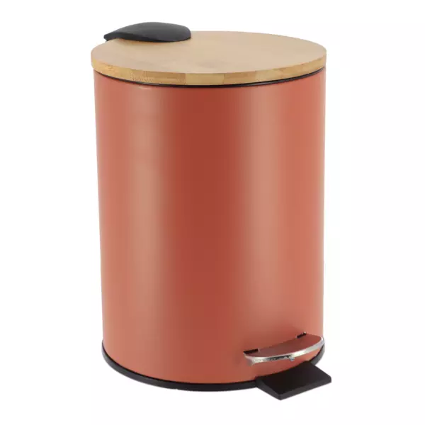 Pedalspand med faldhmmer Timeless Terracotta