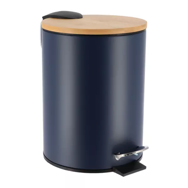 Treteimer mit Absenkautomatik  Timeless Blau