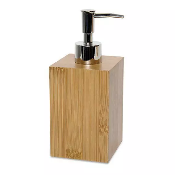 Dispensador de jabón Ecobio Madera y Bambú