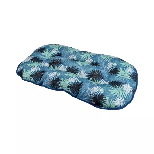 Matelas flocon pour chat et chien Eden L69 cm Bleu