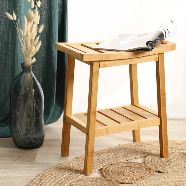 Taburete de almacenamiento Harmony Brown