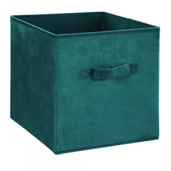 Opbergmand Velouria Donkerblauw