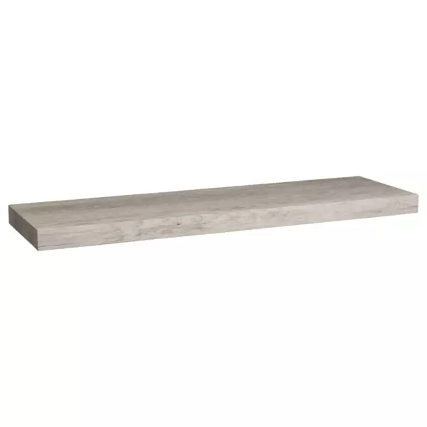 Mensola (80 cm) Fixy Grigio quercia