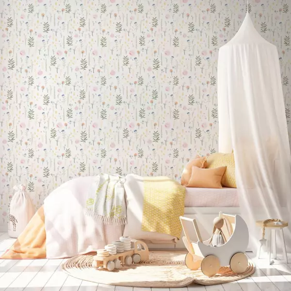 Fotobehang zelfklevend  (130 x 260 cm) Primavera Meerkleurig