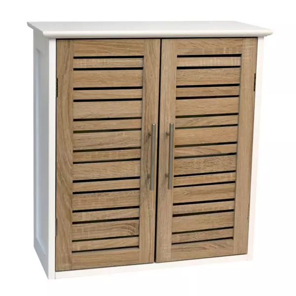 Meuble haut de salle de bain (52 x H55 cm) Stockholm Bois