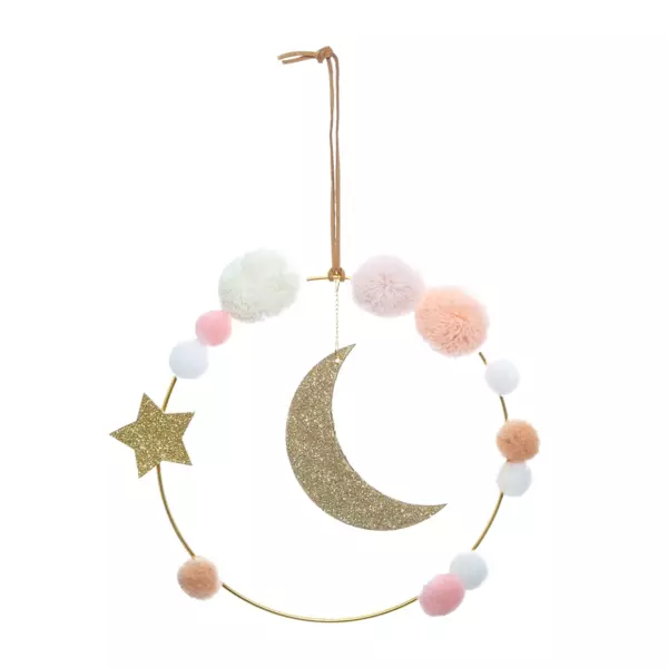 Muurdecoratie Lune Roze