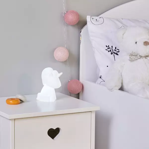 Nachtlicht Licorne Weiß