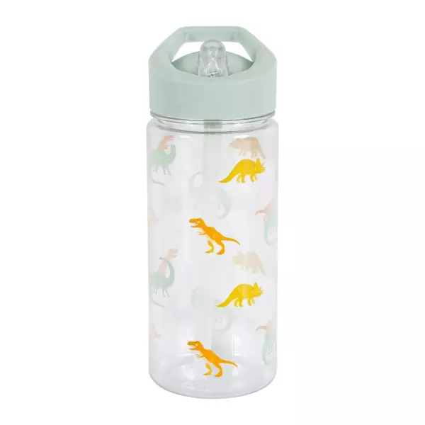 Gourde enfant plastique (17,5 cm) Dino Verte