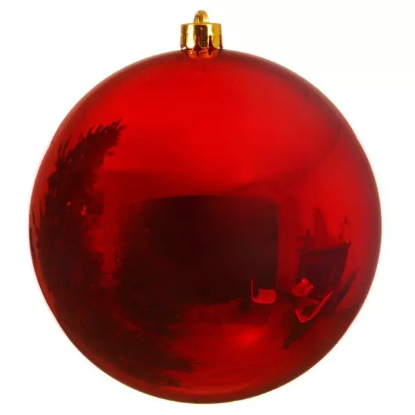 Boule de Noël (D140 mm) Alpine Rouge