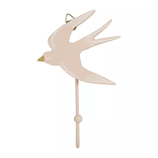 Porta abiti per bambini Oiseau Rosa