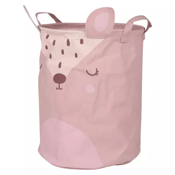 Cesta de juguetes Biche Rosa