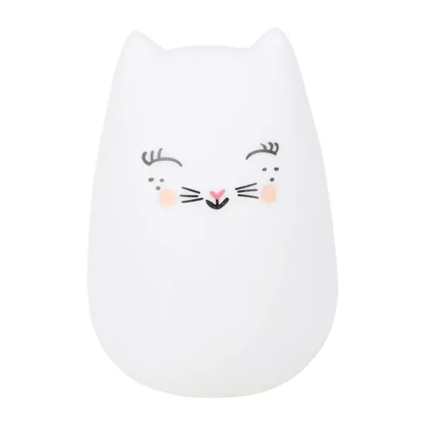 Luz nocturna Chat Blanco