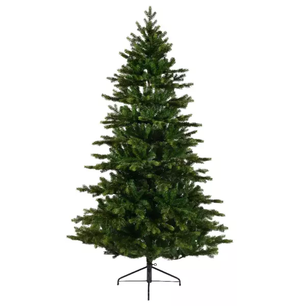 Abeto artificial de Navidad Caucasia Nordmann Altura 210 cm Verde