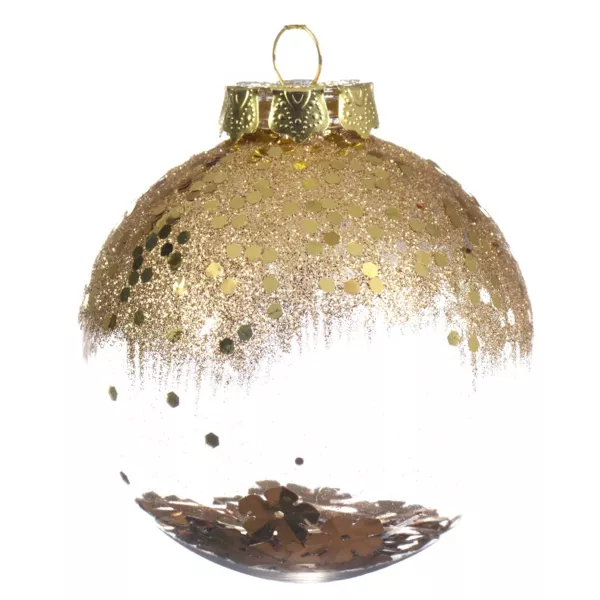 Decoris kerstballen Glas 8st kerstrood 7cm - Top Tuincentrum