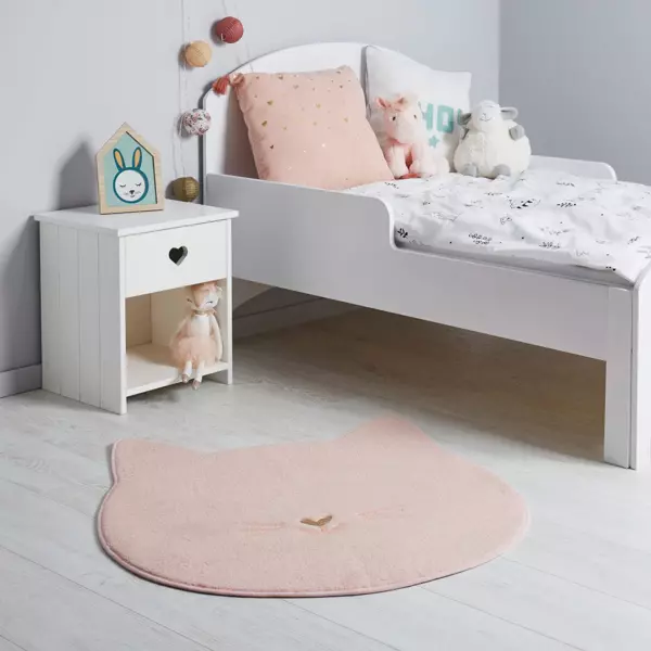 Teppich (80 cm) Chaton Rosa