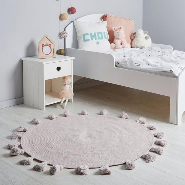Tapis enfant fille chat design tapis chambre bébé chambre enfant facil