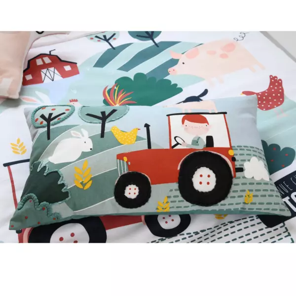 Cojín rectangular para niño Tom Multicolor