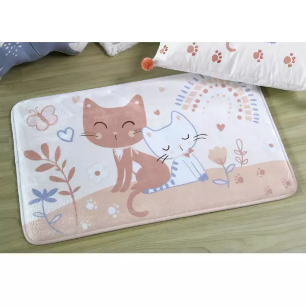 Alfombra anti-derrapante (75 cm) Zoéline Rosa