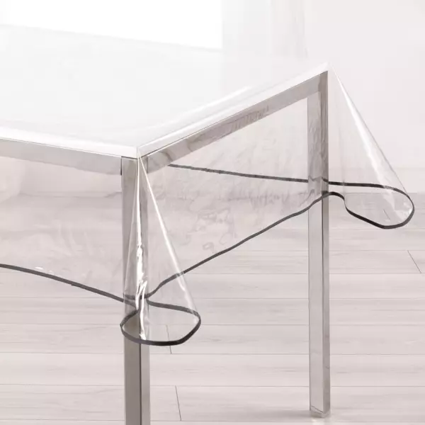 Tafelzeil rechthoekig transparant (L240 cm) Garden Antraciet