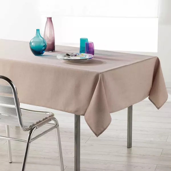 Nappe rectangulaire enduite (140 x 250 cm) Newton Lin