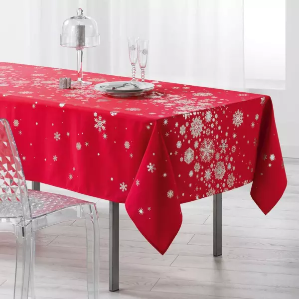Mantel Constelación Rojo