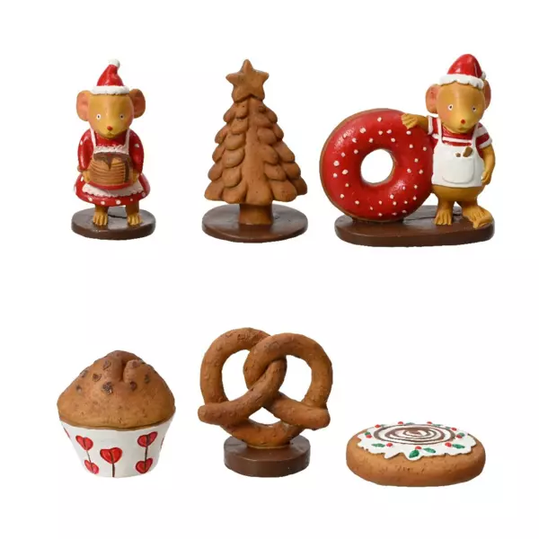 Set de décorations à parsemer Figurines gourmandes Chocolat