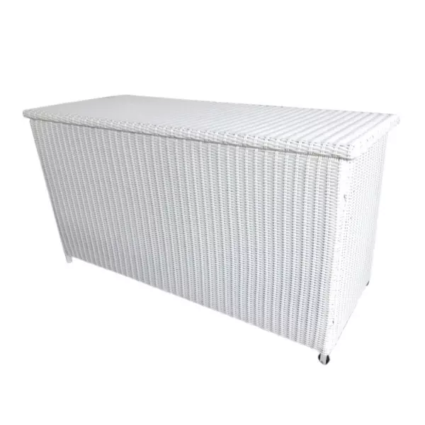 Baúl de almacenamiento exterior (L180 cm) Calvi - Blanco