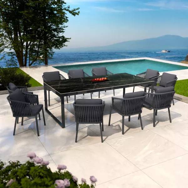 Gartentische + Bis zu 12 Personen Gartenmöbel & loungemöbel Eminza