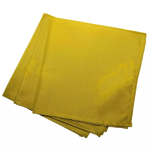 Lot de 3 serviettes (40 x 40 cm) Essentiel Jaune miel
