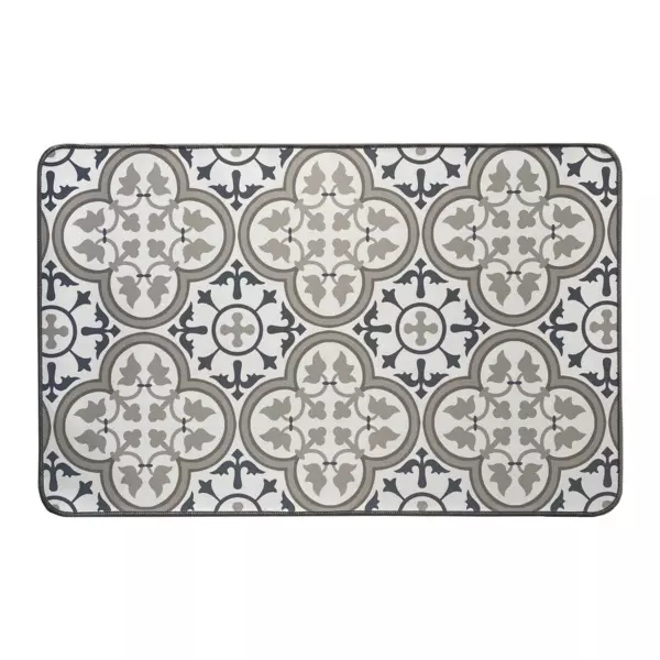 Tapis d'entrée antidérapant (80 cm) Paco Bleu