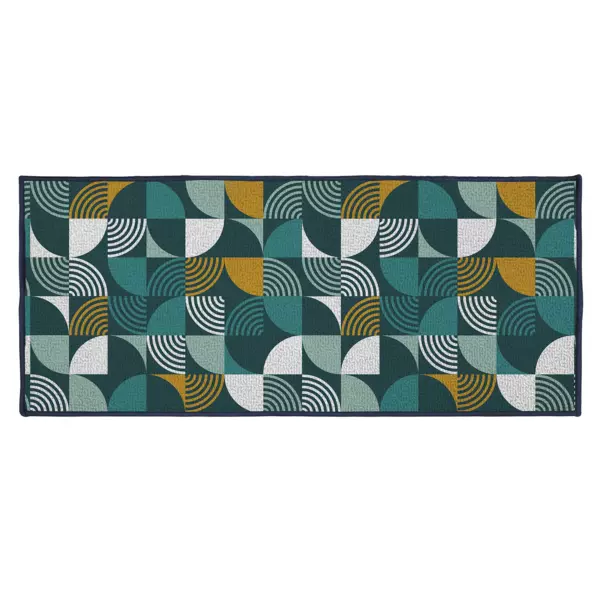 Tapis multi-usage (120 cm) Rythmo Bleu