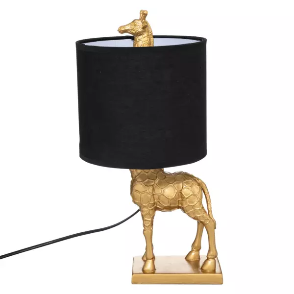 Tafellamp Giraf Goudkleurig