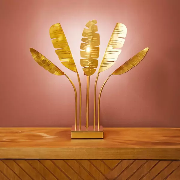 Tischleuchte Phoenix Goldfarben