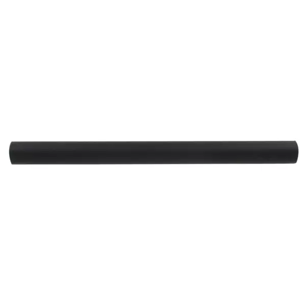 Barra de hierro forjado extensible 3,5 m (D20) Negro mate