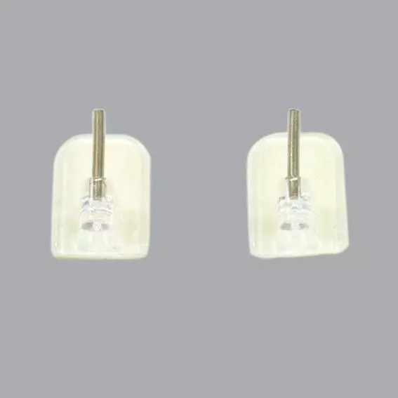 Lot de 4 supports adhésifs Transparent