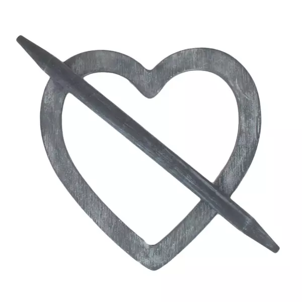 Gardinholdback Suzon i antracitgr