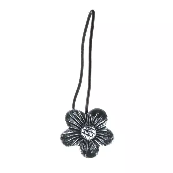 Alzapaños cortina magnética Valentine Negro