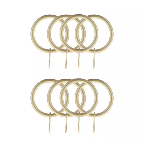 8er Set Vorhang�sen (D20 mm) Jim Gold