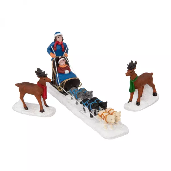 Figurilla Promenade avec les animaux para pueblo