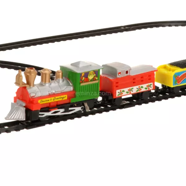 Train électrique de Noël (30 cm) Paris-Express