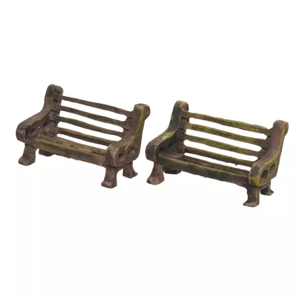 Lote de bancos pblicos para habilitar un pueblo