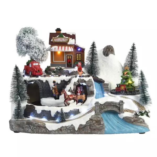 Décoration De Noël Musicale Père Noël - Bande Jingle Jangle - Neuf