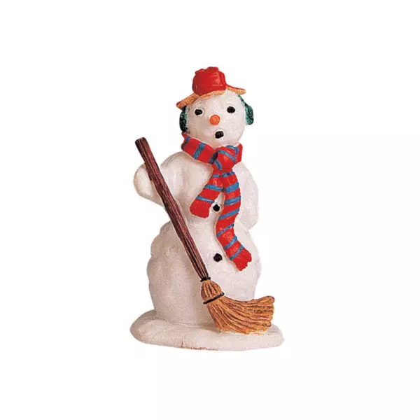 Personnage Lemax Monsieur Bonhomme de neige 