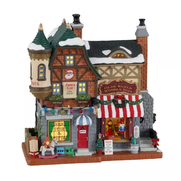 Lemax Weihnachtsdorf Moped Rot - Polyresin Zubehör Für Deko