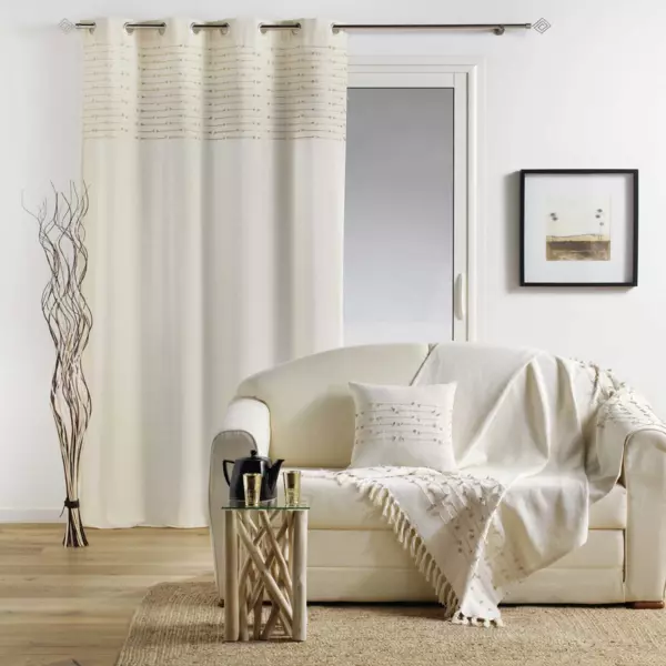 Overgordijn (140 x 240 cm) Golden Sunset Goudkleurig