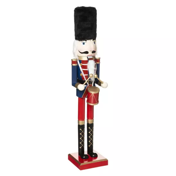 Musicien Casse-noisette en bois (H60 cm) Matias