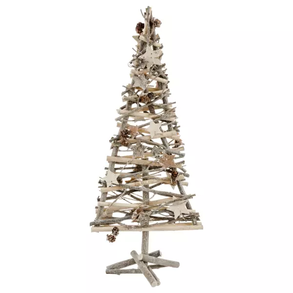 Deko-Tanne aus Holz Coleen H57 cm