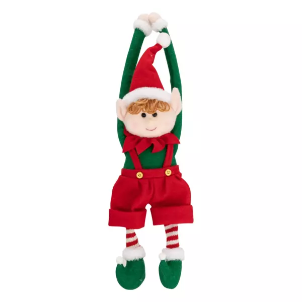 Kabouter om op te hangen Rood H46 cm