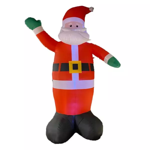 Opblaasbare kerstman Géant lichtgevend