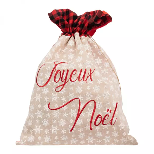 Bolsa regalo de tejido Mensaje